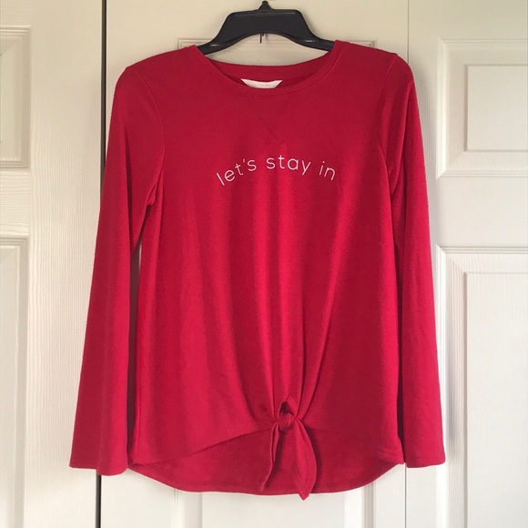 LC Lauren Conrad Let’s Stay In Shirt. NWT - Picture 4 of 11